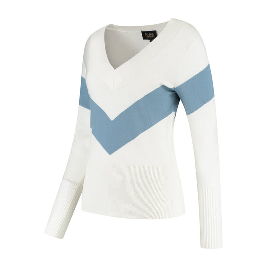 Belle Pullover Off White Jeans - PAR 69