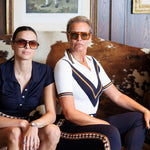 Load image into Gallery viewer, Bash Polo Off White Dark Navy Camel
