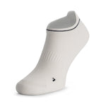 Load image into Gallery viewer, Ankle Socks Off White Dark Navy Stripe
