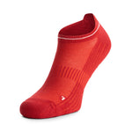 Laden Sie das Bild in den Galerie-Viewer, Ankle Socks Wine Red Off White Stripe - PAR 69
