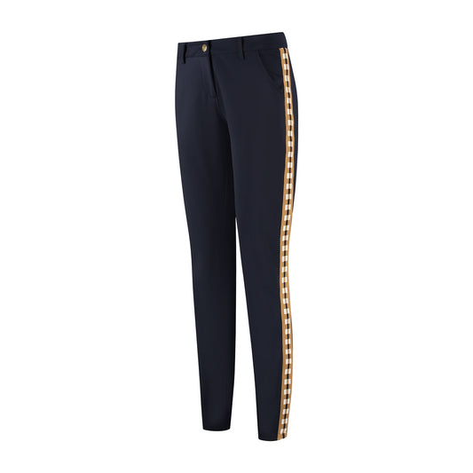 Ballot Pants Dark Navy Camel Stripe - PAR 69