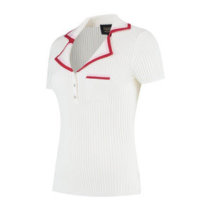 Barbara Polo Off White Red Pink - PAR 69