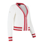 Load image into Gallery viewer, Bomber Jacket Off White Red - PAR 69
