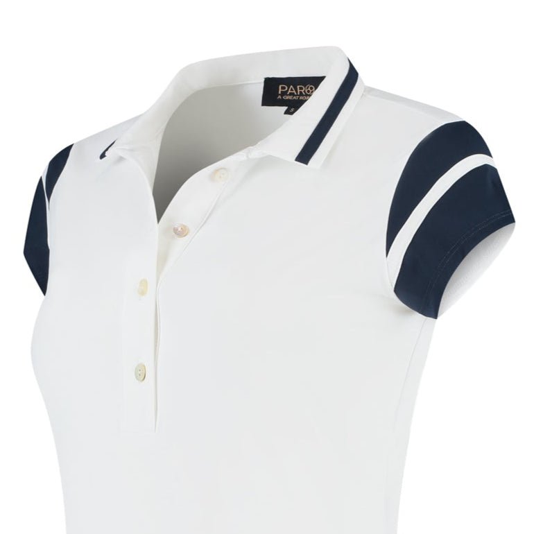 Breeze Polo Off White Navy - PAR 69