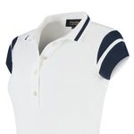 Load image into Gallery viewer, Breeze Polo Off White Navy - PAR 69
