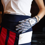 Load image into Gallery viewer, Golf Glove Dark Navy Par Print - PAR 69
