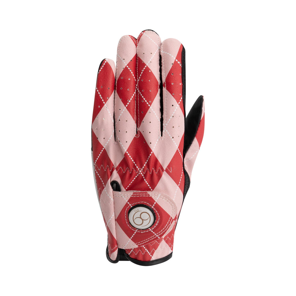 Golf Glove Red Pink Print - PAR 69