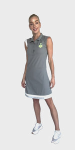 Load and play video in Gallery viewer, Buddy Dress Dark Gray

