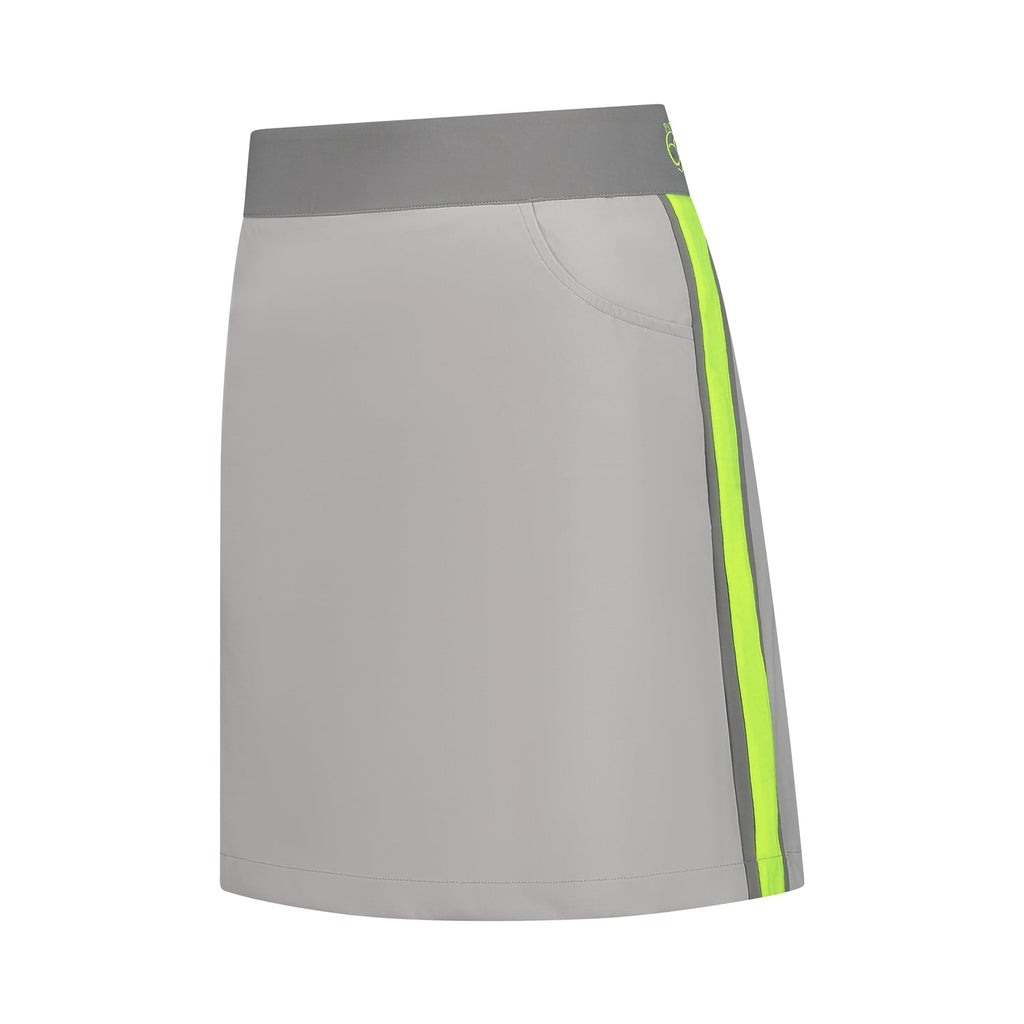 Bellugia Skirt Light Gray Neon Yellow - PAR 69