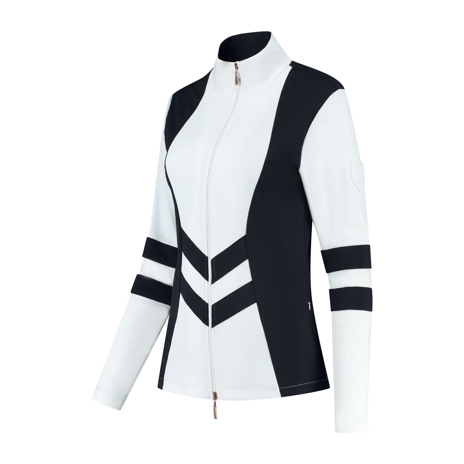 Borg Jacket Of White Black - PAR 69