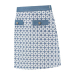 Load image into Gallery viewer, Bucci Skirt Chain Print - Ice Blue - PAR 69
