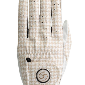 Golf Glove Coco Print Creme - PAR 69